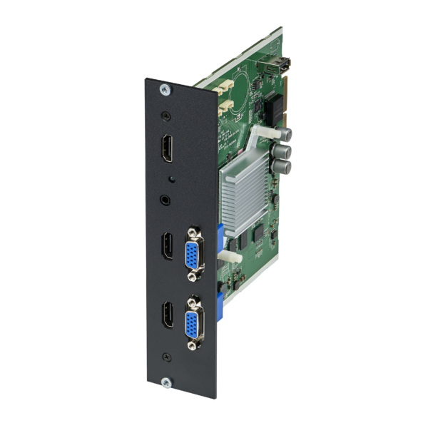 Carte décodeur pour 2 moniteurs pour SPD-1660R (optionnelle).