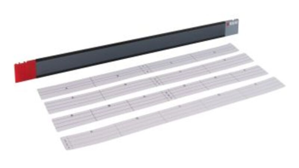 Netscale 48 vide 1 U droit avec passage de câbles frontal (FCM) 100 mm & porte – Image 3