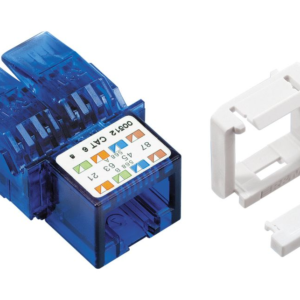 Module de connexion Cat. 6, 1xRJ45/u, Snap-in, noir, 24x
