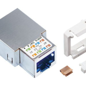 Module de connexion Cat. 6, 1xRJ45/s, Snap-in, 10x