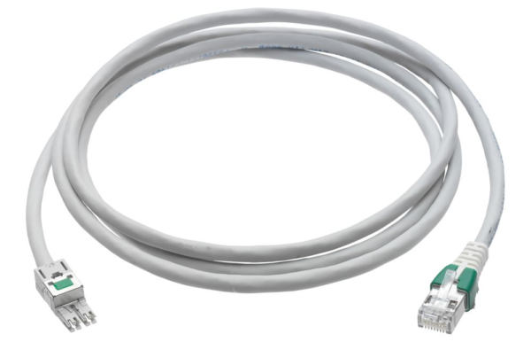 Cordon adaptateur Cat. 5e, U/UTP, 2P, PVC, RMS45-RJ45/u (4-5 3-6), 1,0 m