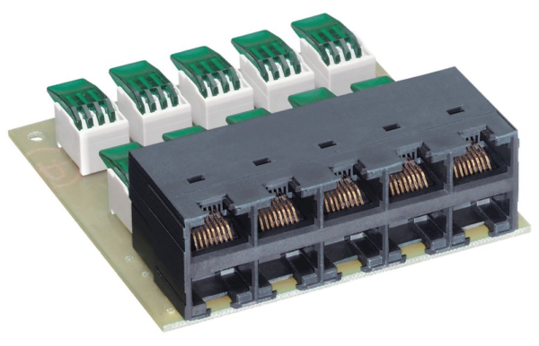 Module de connexion 10xRJ45/u (4-5, 3-6)