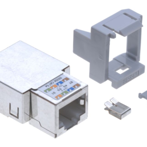 Module de connexion Cat. 5e, 1xRJ45/s, Snap-in, 100x