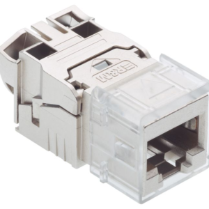 Module de connexion Cat. 6A EL, 1xRJ45/s, adaptateur N°1, 10x