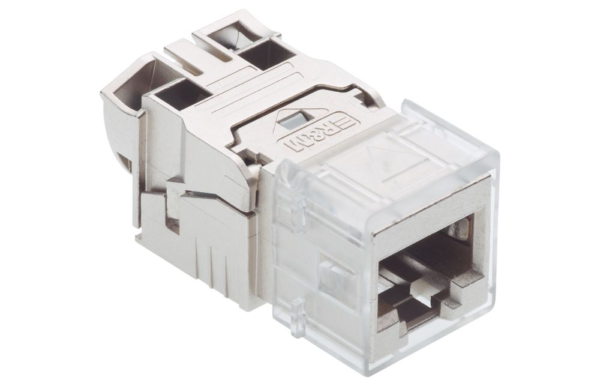 Module de connexion Cat. 6A EL, 1xRJ45/s, adaptateur N°1, 10x