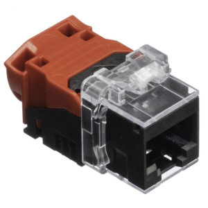 Module de connexion Cat. 6A EL, 1xRJ45/u, Keystone, 100x