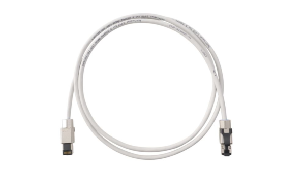 R&Mfreenet Câble de raccordement, Cat. 8.1, Blindé, Gris, LSZH, TIA 568A, Fiche RJ45, s, Fiche RJ45, s, 1.5m