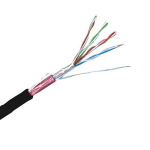 Industriel Cable Cat.6A, F/UTP, 4P, AWG24, 500MHz, LSZH, noir, Dca, 500m