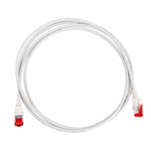R&MthinLine Câble de raccordement, Cat. 6A, Blindé, Gris, LSZH, TIA 568A, Fiche RJ45, s, Fiche RJ45, s, 0.3m