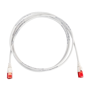 R&MthinLine Câble de raccordement, Cat. 6A, Non blindé, Gris, LSZH, TIA 568A, Fiche RJ45, u, Fiche RJ45, u, 20m