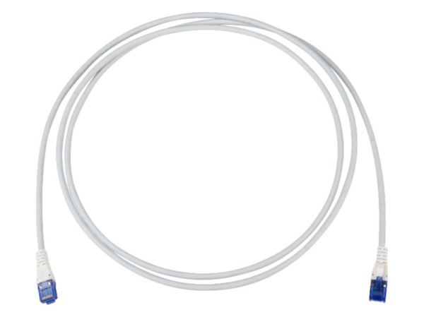 R&Mfreenet Câble de raccordement, Cat. 6, Non blindé, Gris, LSZH, TIA 568A, Fiche RJ45, u, Fiche RJ45, u, 0.5m